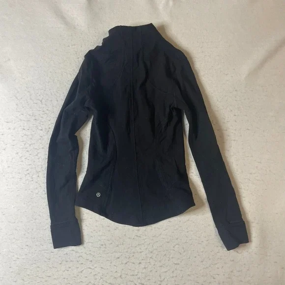 Lululemon Define Jacket Full Zip Striped Black Yellow Blue Purple Athletic S - Picture 2 of 5